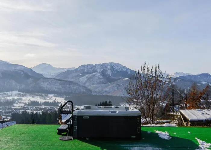 Mountain Base - Widokowe Jacuzzi 公寓 考斯赛力克