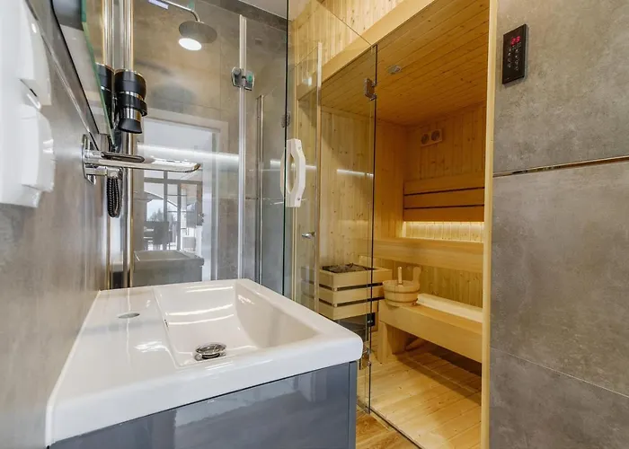 Mountain Base - Widokowe Jacuzzi 公寓